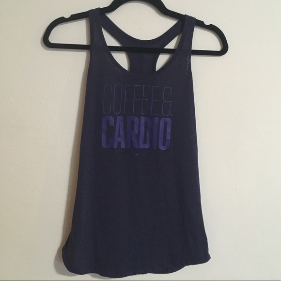 Old Navy Tops - Coffee & Cardio workout tank